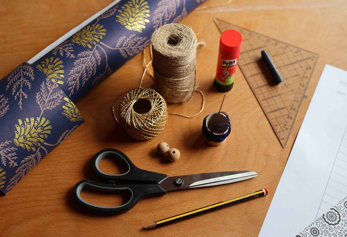 Material Weihnachtdiamanten